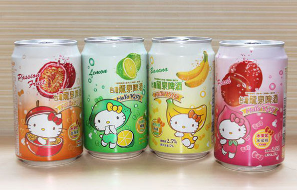 Hello Kitty Beer